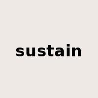 sustain