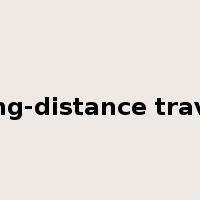 long-distance travel是什么意思