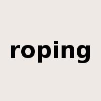 roping是什么意思