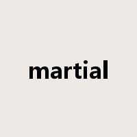 martial是什么意思