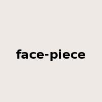 face-piece是什么意思