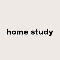 home study是什么意思