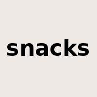 snacks是什么意思