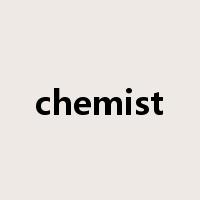 chemist是什么意思