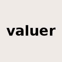 valuer是什么意思