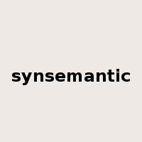 synsemantic是什么意思