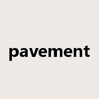 pavement是什么意思