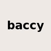 baccy是什么意思