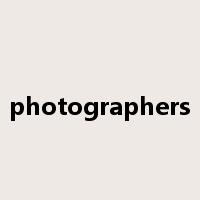 photographers是什么意思