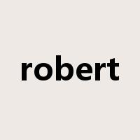 robert是什么意思