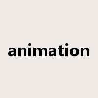 animation是什么意思