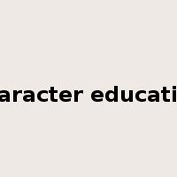 character education是什么意思