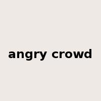 angry crowd是什么意思