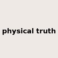 physical truth是什么意思