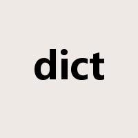 dict