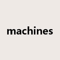 machines是什么意思