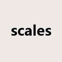 scales