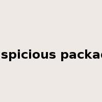 suspicious package