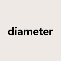 diameter