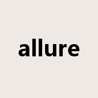 allure是什么意思