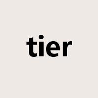 tier是什么意思