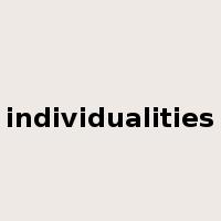 individualities