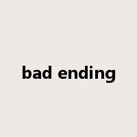 bad ending