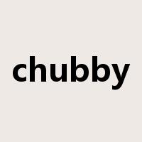 chubby是什么意思