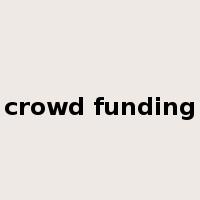 crowd funding是什么意思