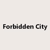 Forbidden City是什么意思