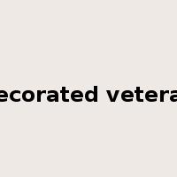 decorated veteran