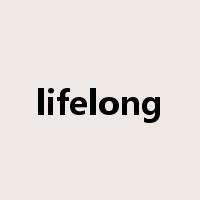 lifelong是什么意思