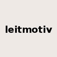 leitmotiv是什么意思