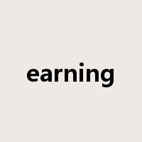 earning