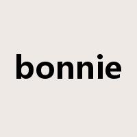 bonnie是什么意思