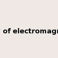 theory of electromagnetism是什么意思