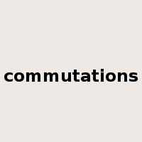 commutations