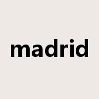 madrid是什么意思