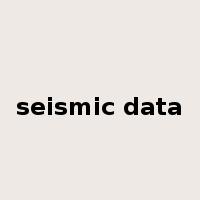 seismic data是什么意思