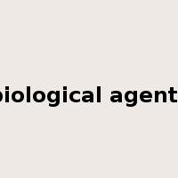 biological agents是什么意思