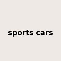 sports cars