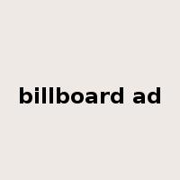 billboard ad是什么意思