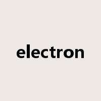 electron是什么意思