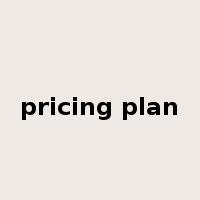 pricing plan是什么意思