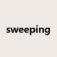 sweeping