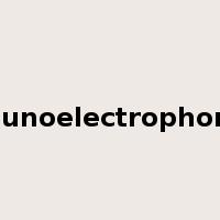 immunoelectrophoresis