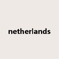 netherlands是什么意思