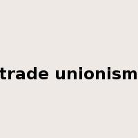 trade unionism是什么意思