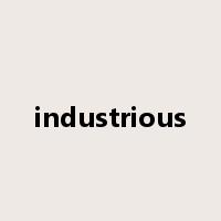 industrious