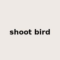 shoot bird是什么意思